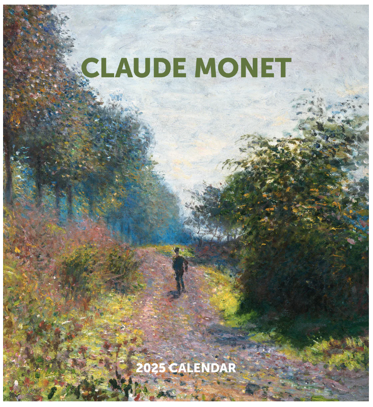 Claude Monet 2025 Wall Calendar