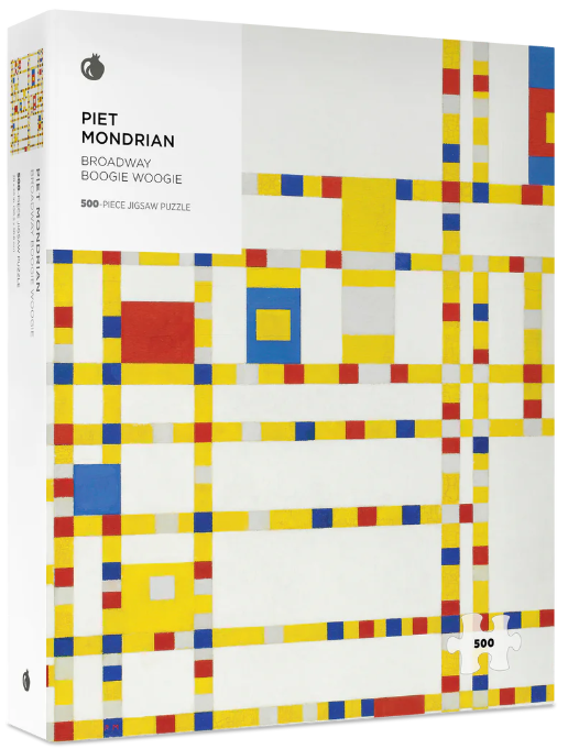 Piet Mondrian Broadway Boogie 500 Piece Puzzle