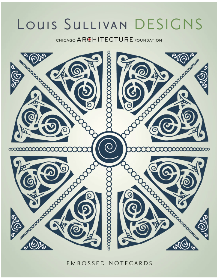 Louis Sullivan Designs Embossed Boxed Notecard Set