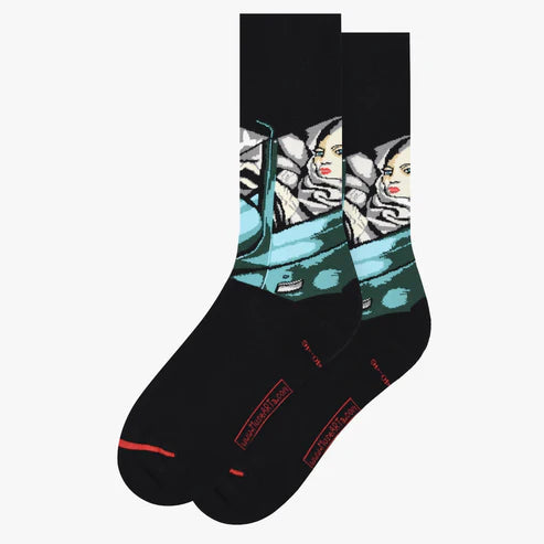 Tamara de Lempicka Tamara in the Green Bugatti Socks