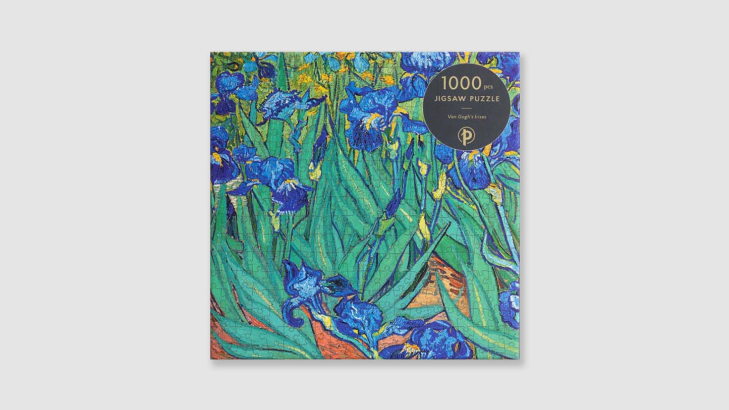 Van Gogh's Irises 1000 Piece Jigsaw Puzzle