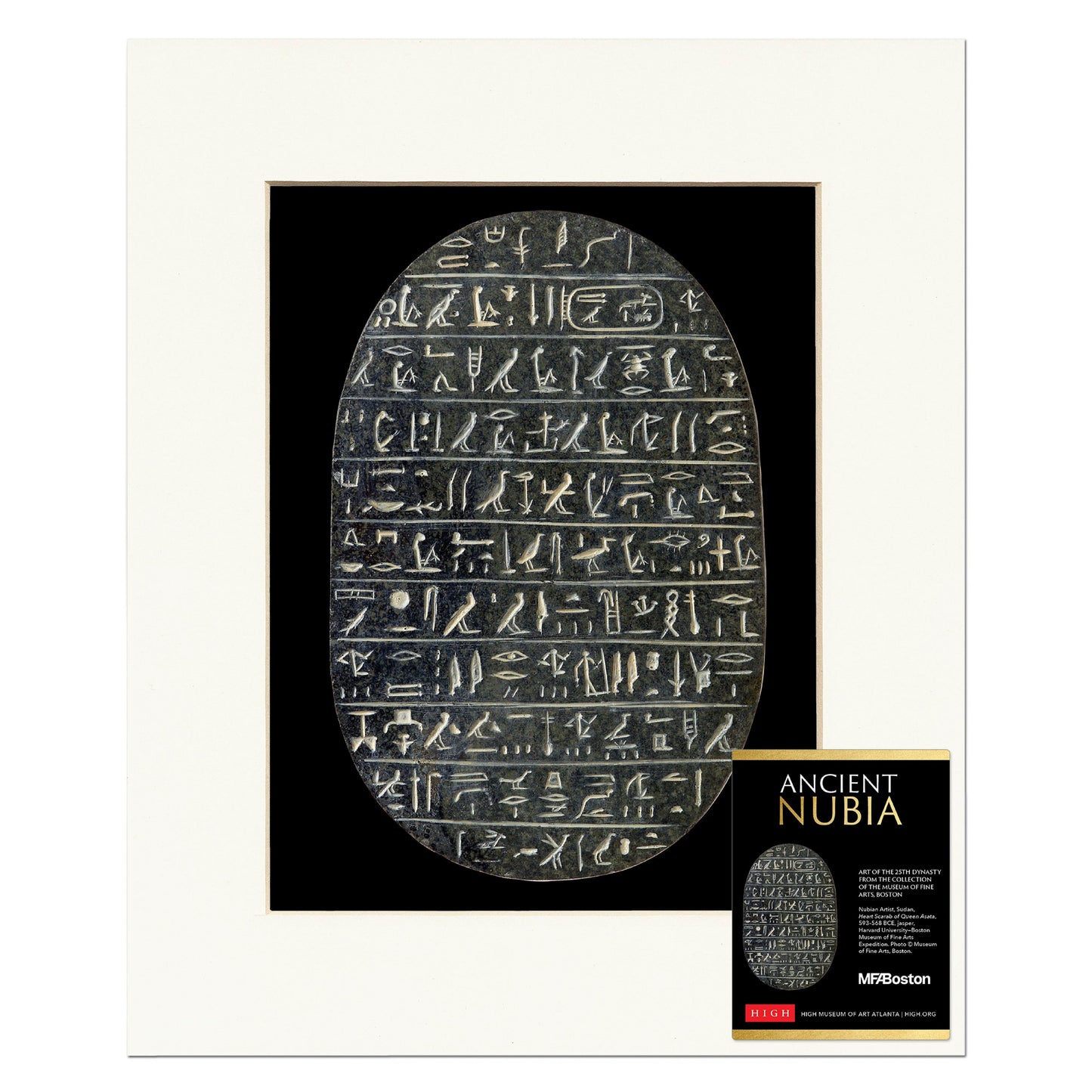Heart Scarab Print