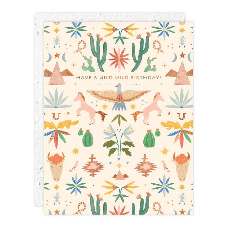 Have a Wild Wild Birthday Notecard