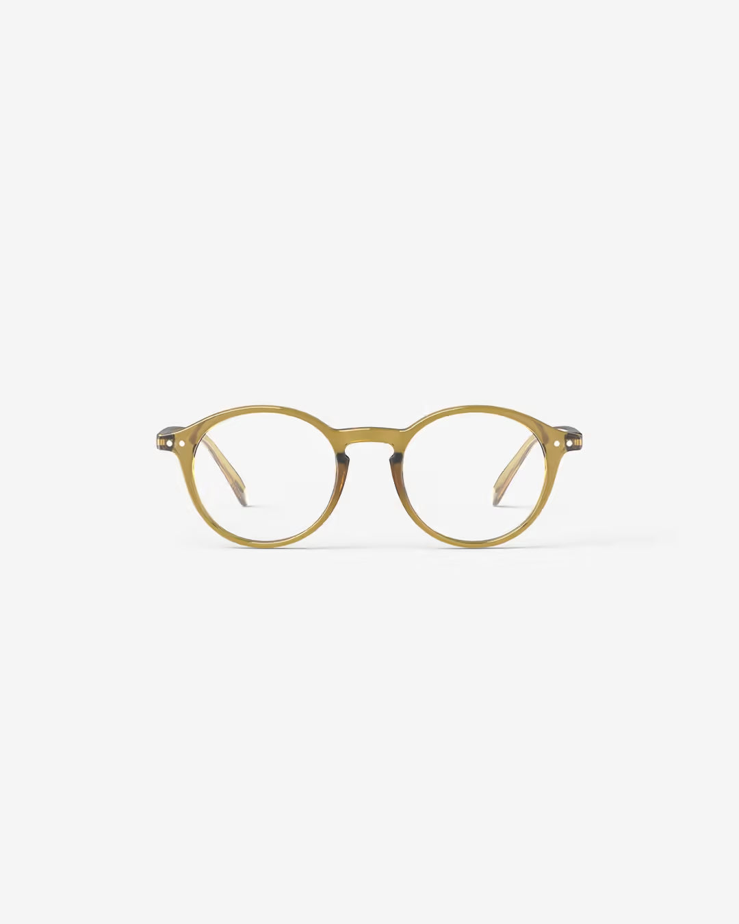 Reading glasses #D Golden Green