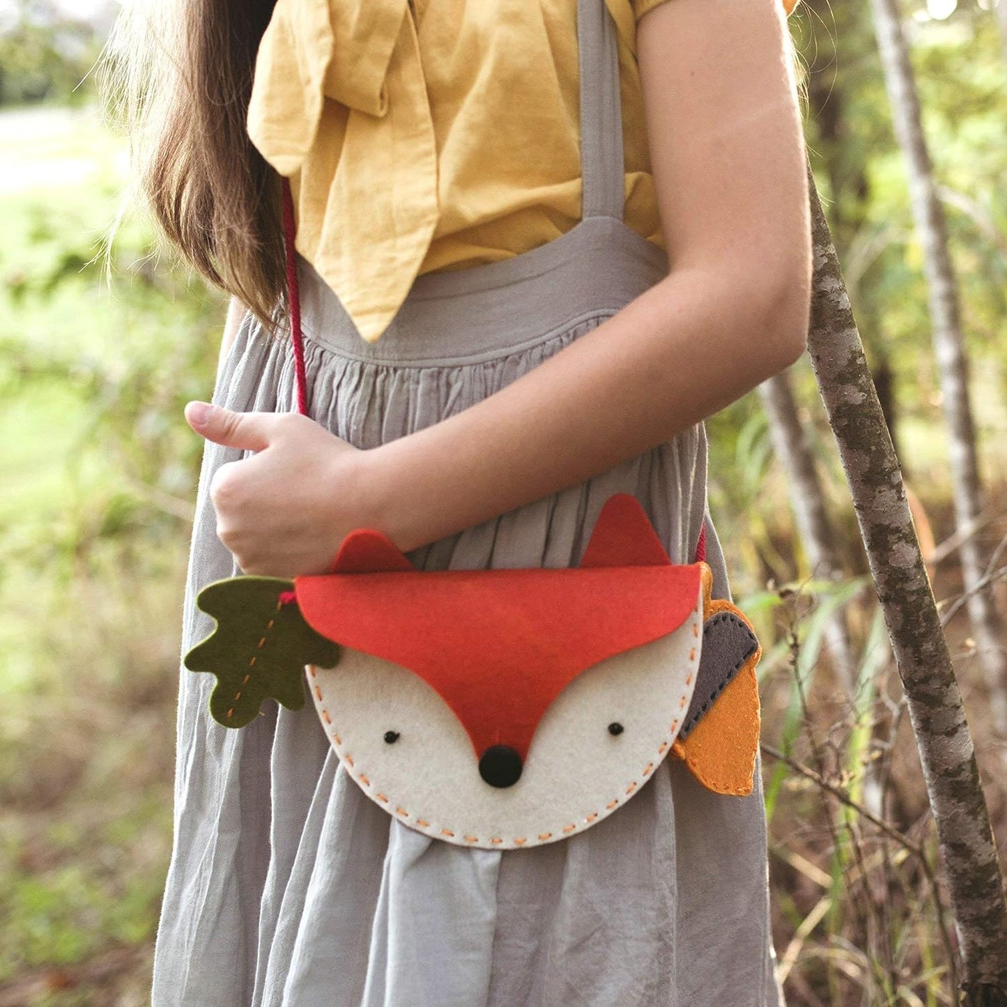 Woodland Fox Felt Bag Kit