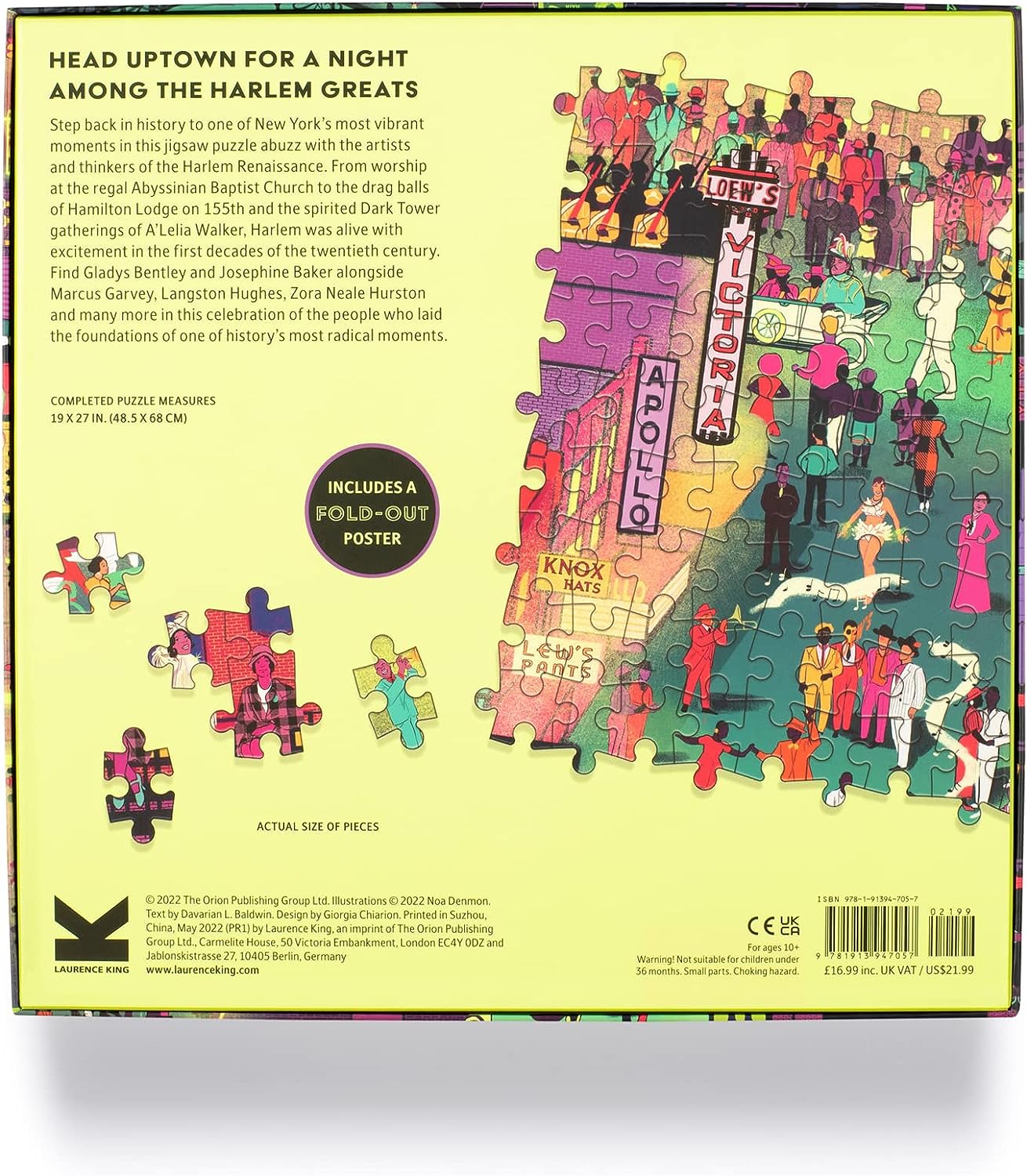 Laurence King's The World of Harlem Renaissance Puzzle