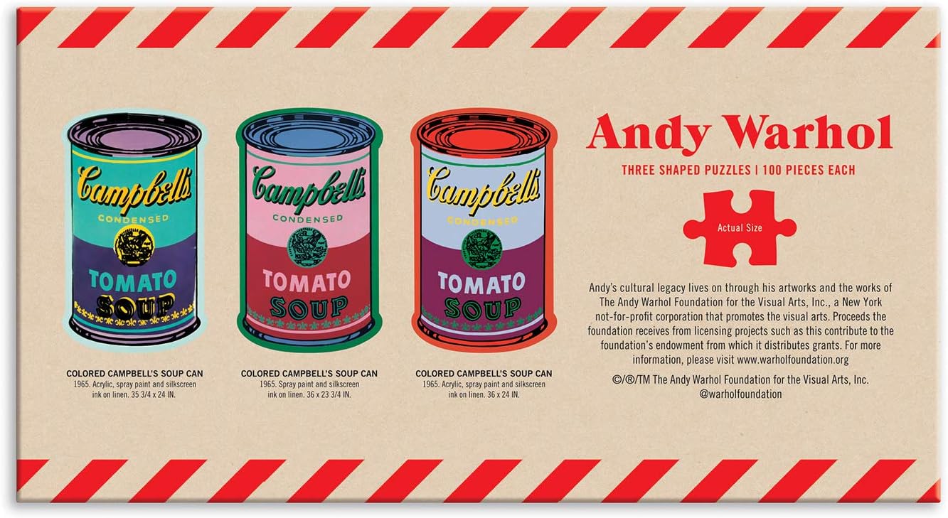 Soup Can 100 Piece Puzzle Pack