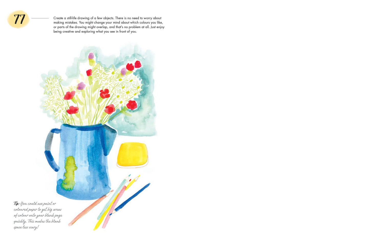 365 Days of Feel-Good Art: For Self-Care and Joy, Every Day of the Year