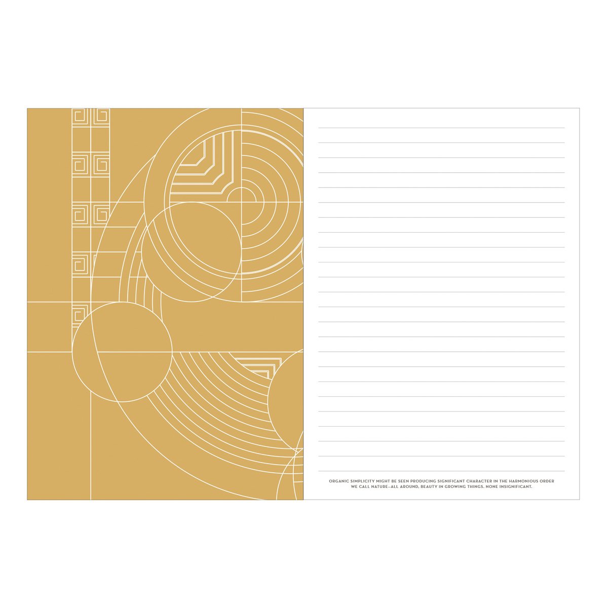 Frank Lloyd Wright B5 Journal