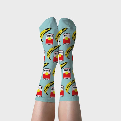 Women's Crew Socks - Pop Art