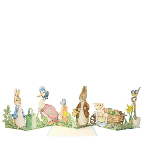 Peter Rabbit Concertina Notecard