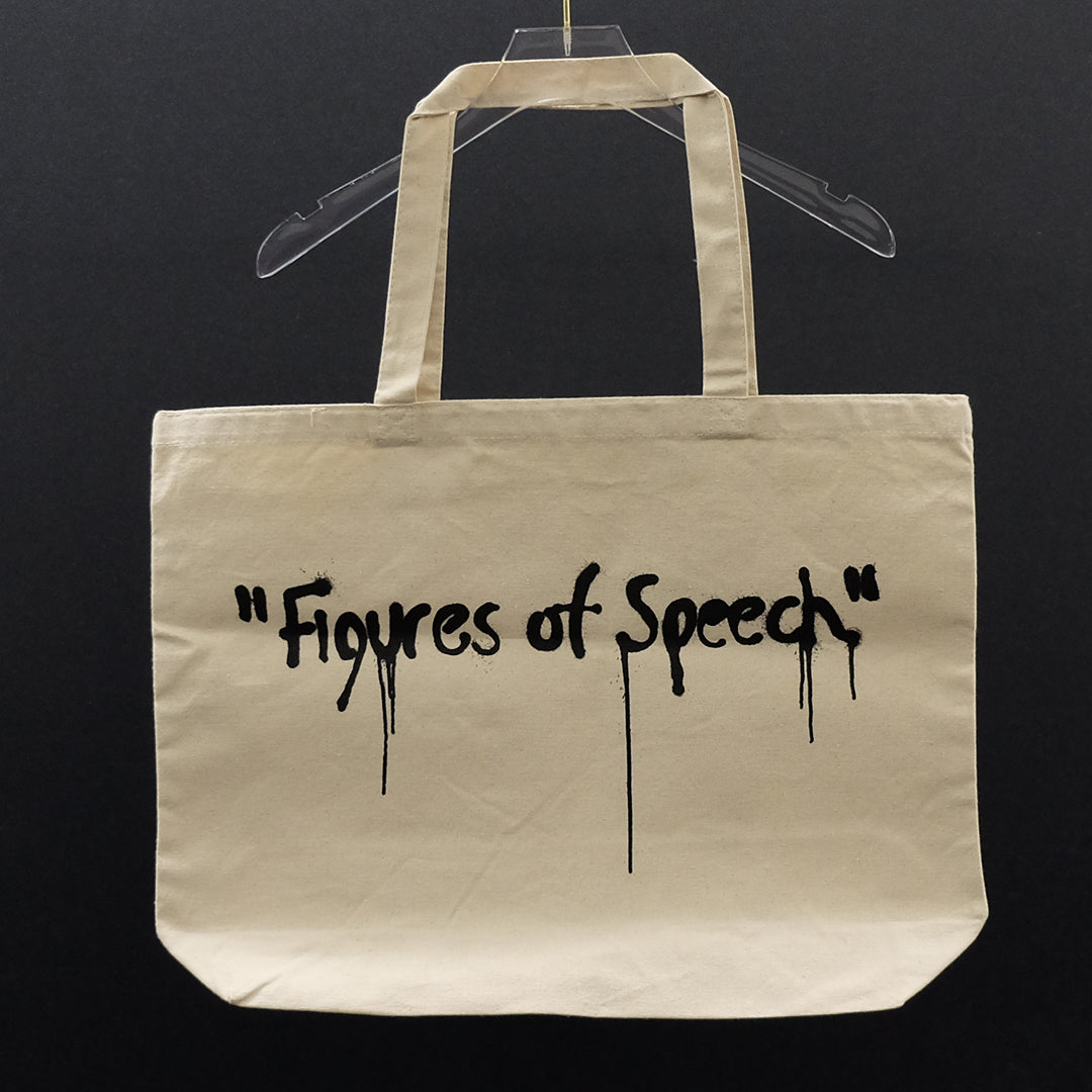 Virgil Abloh FOS Flags Tote Bag - Tan
