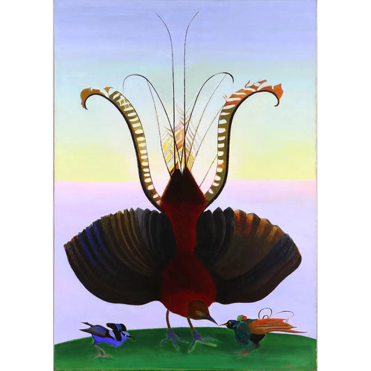 Lyre Bird Postcard