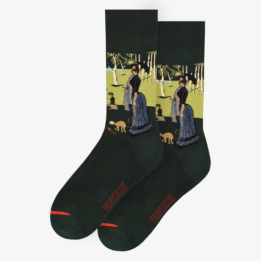 Georges Seurat A Sunday on La Grande Jatte Socks