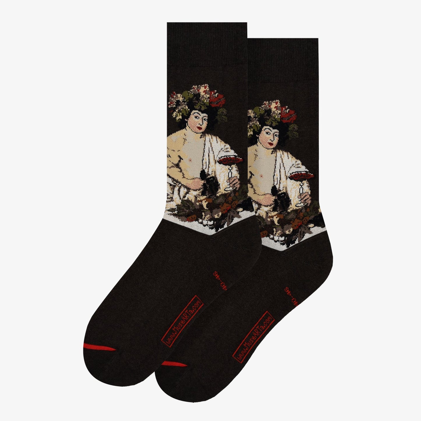 Michelangelo Caravaggio Bacchus Socks