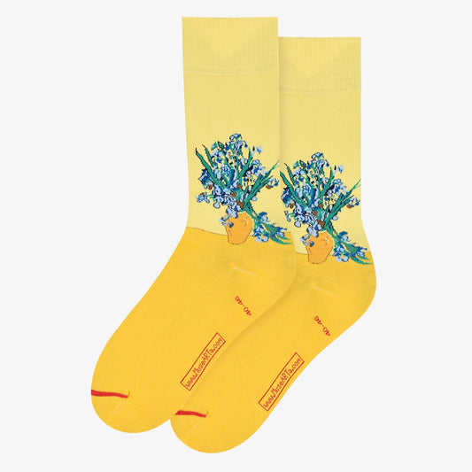 Vincent van Gogh Yellow Irises Socks