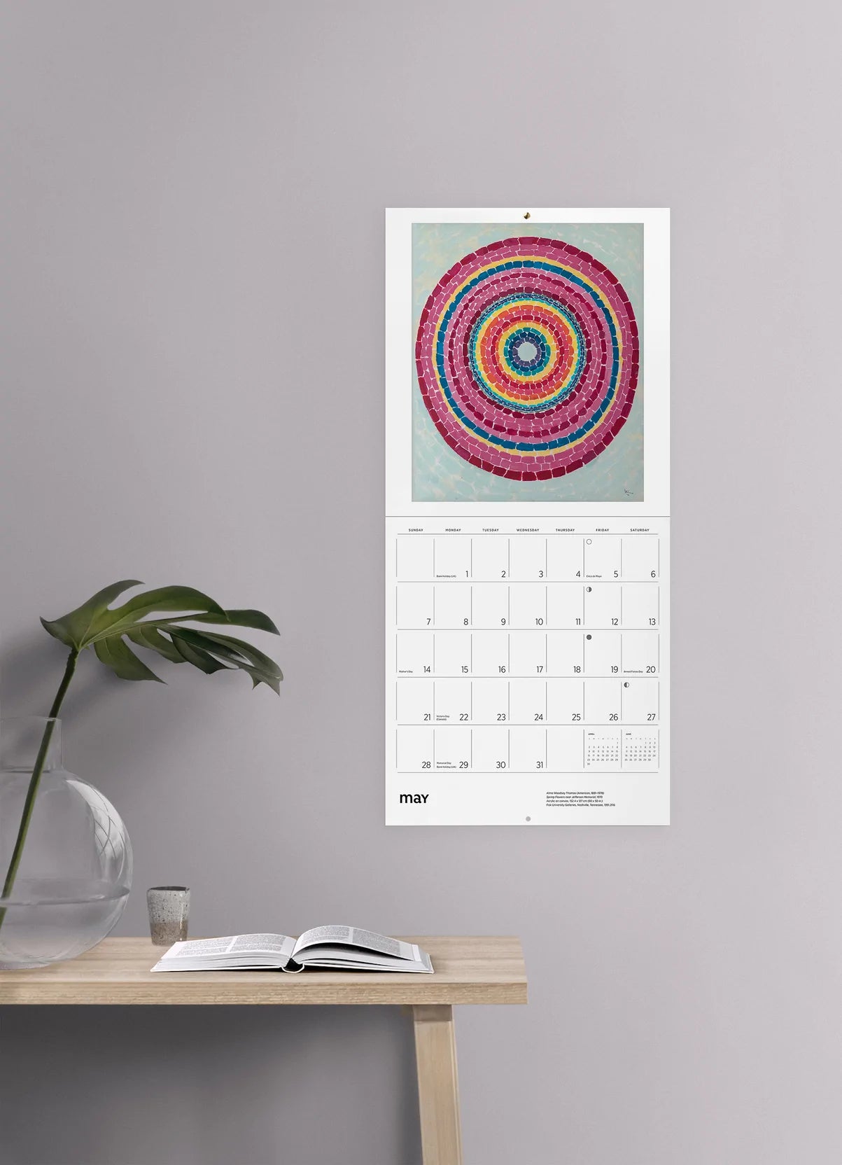 Alma Thomas 2023 Wall Calendar