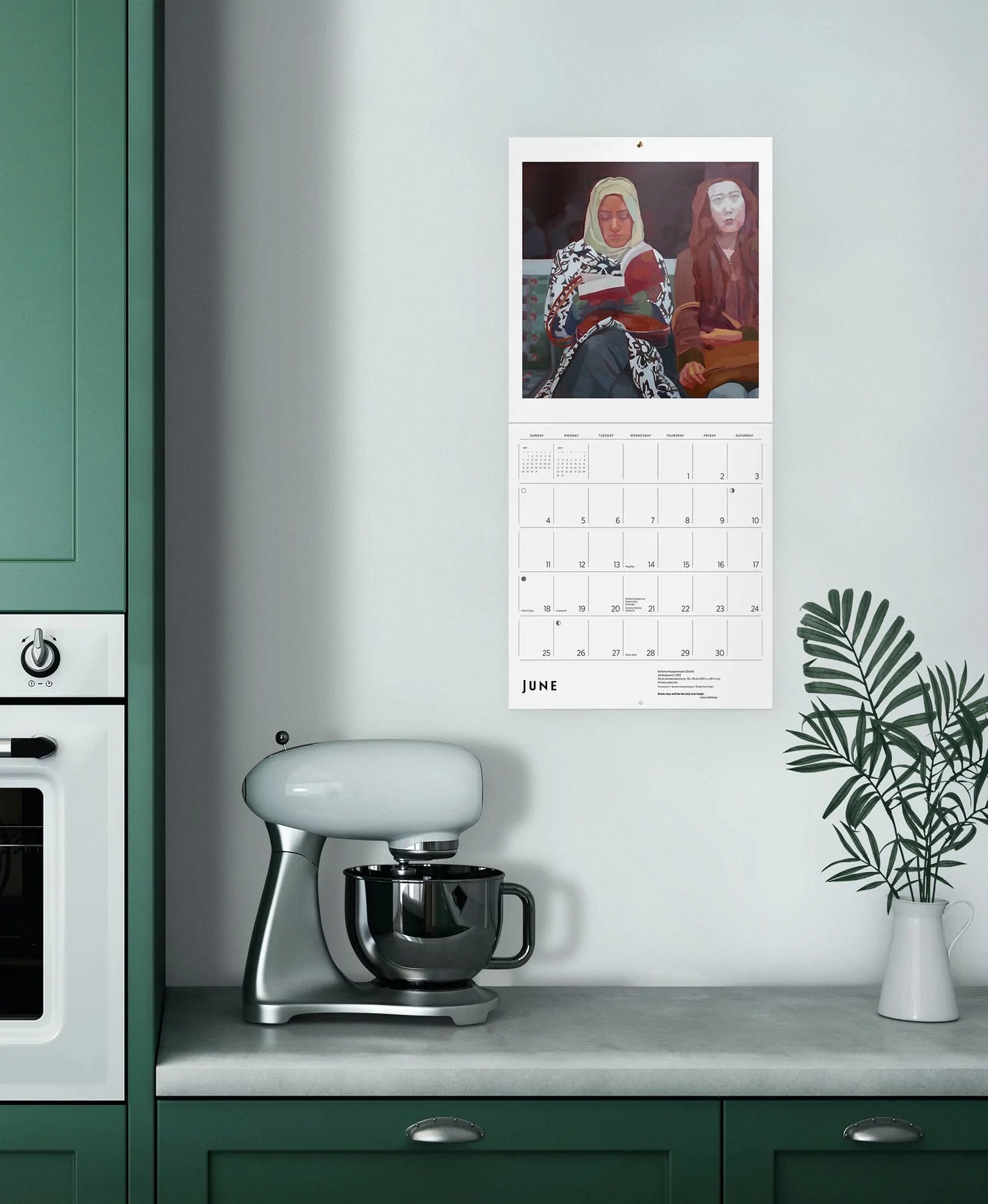 The Reading Woman 2023 Wall Calendar
