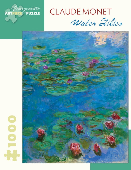 Claude Monet: Water Lilies 1,000-Piece Jigsaw Puzzle
