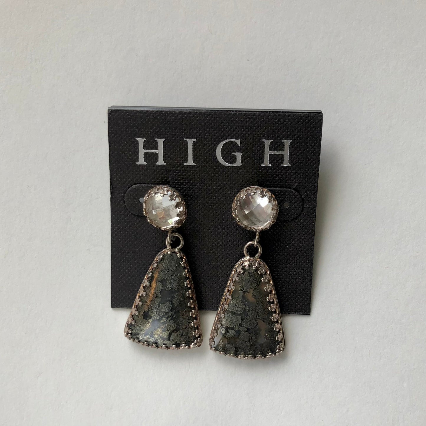 Marcasite and Quartz Earrings