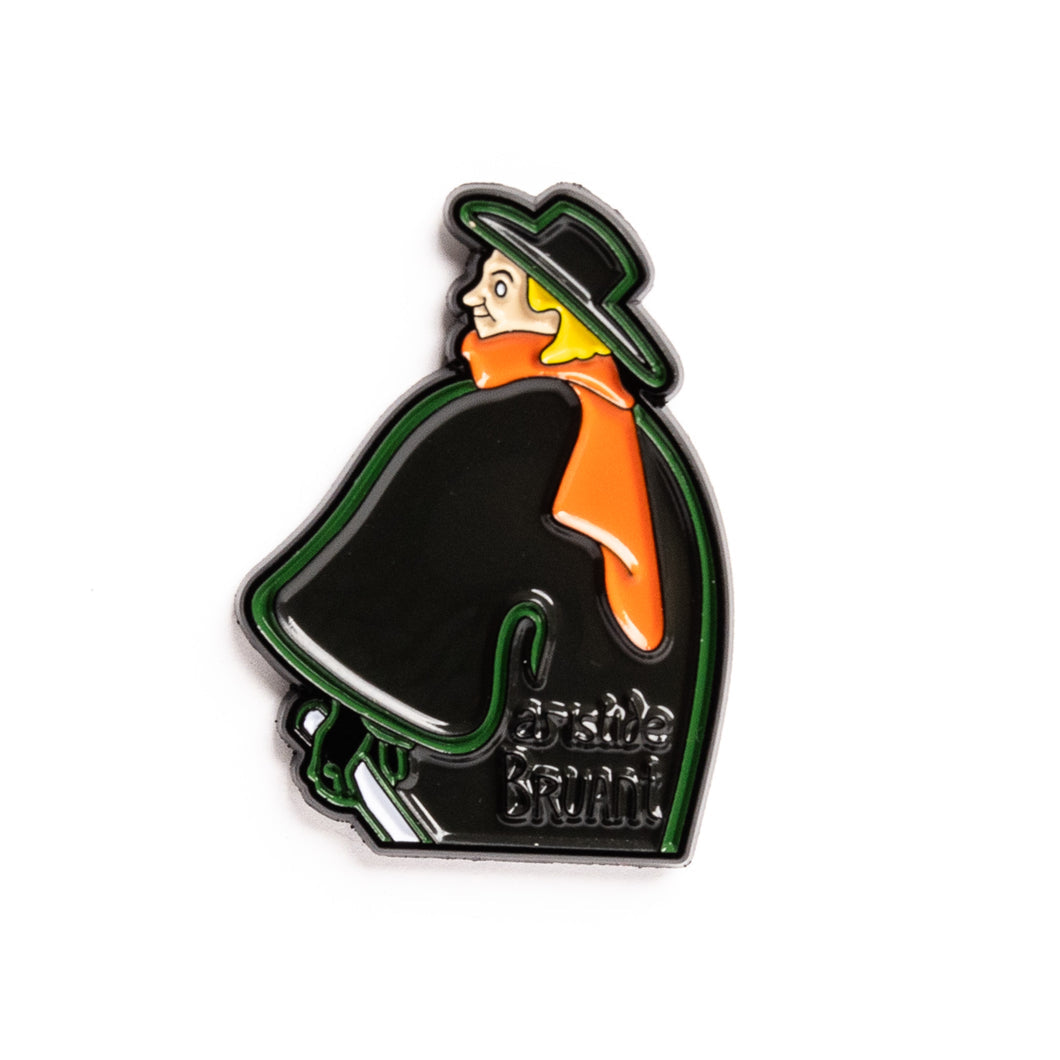 Aristide Bruant in His Cabaret Lapel Pin