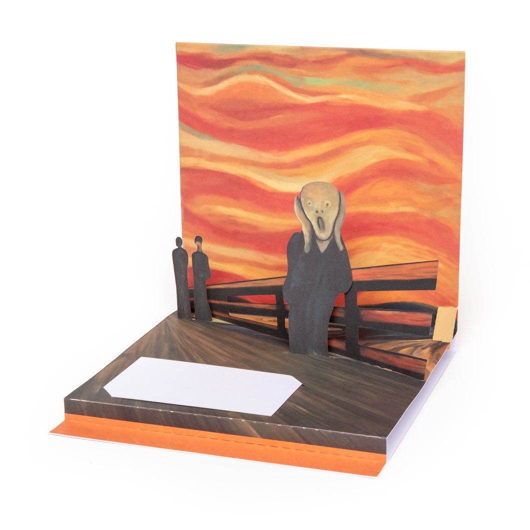 Munch's The Scream Pop-Up Card