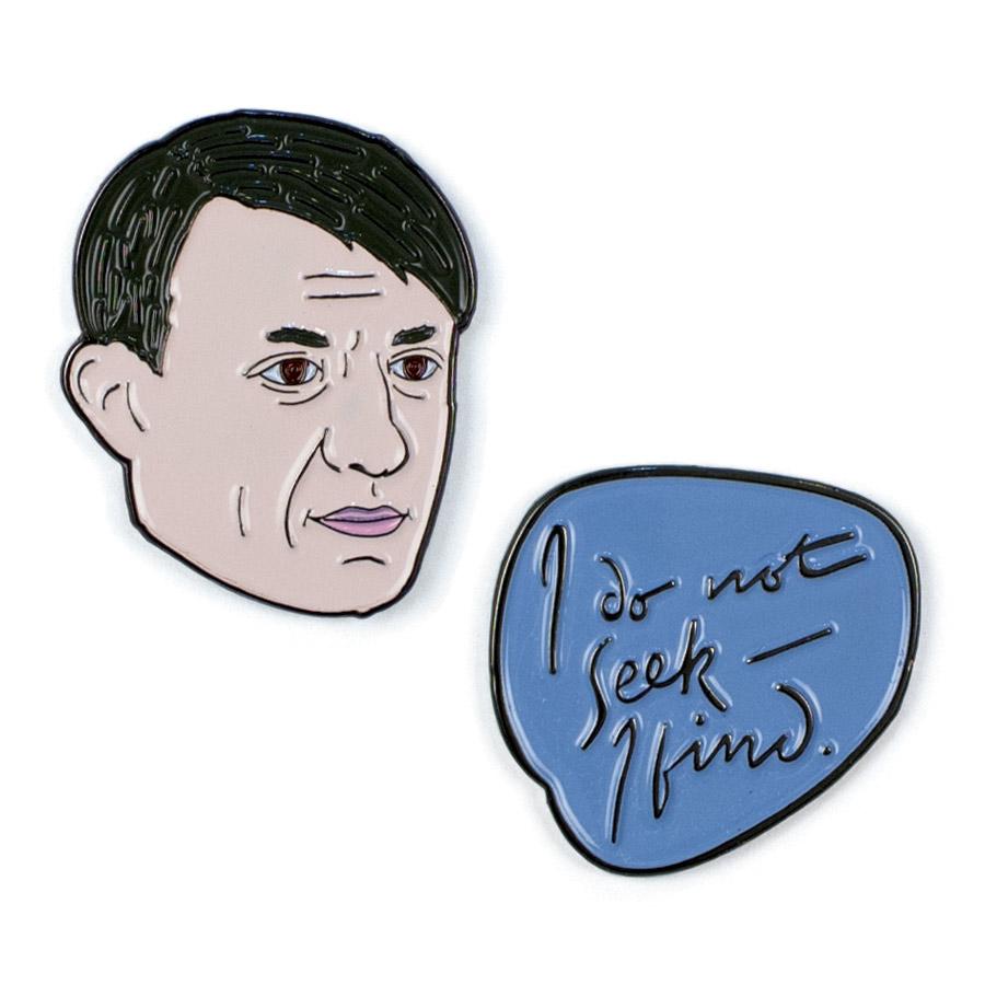 Picasso & Quote Enamel Pin Set