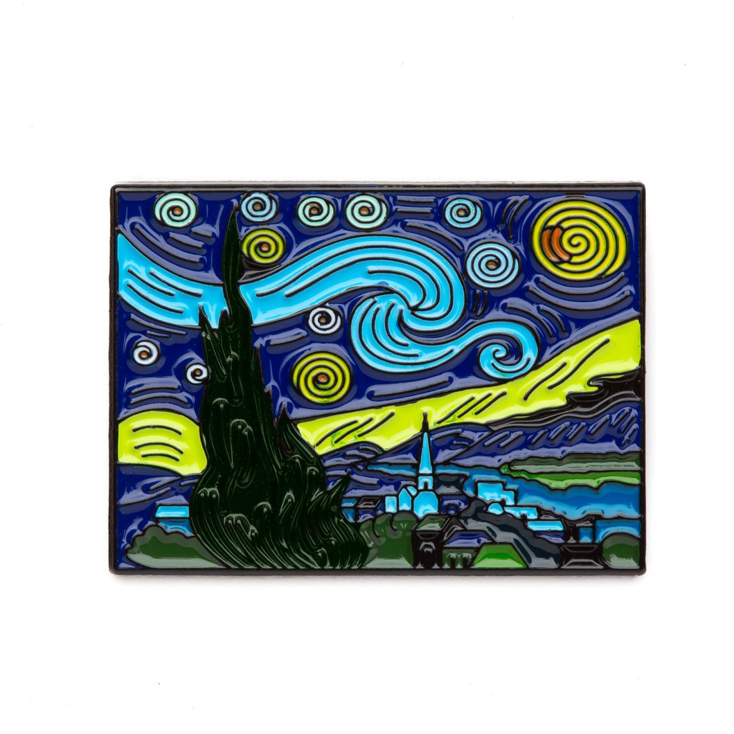 Starry Night Lapel Pin