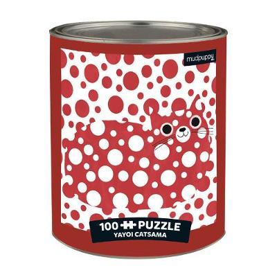 Yayoi Catsama Artsy Cats 100-Piece Puzzle Tin