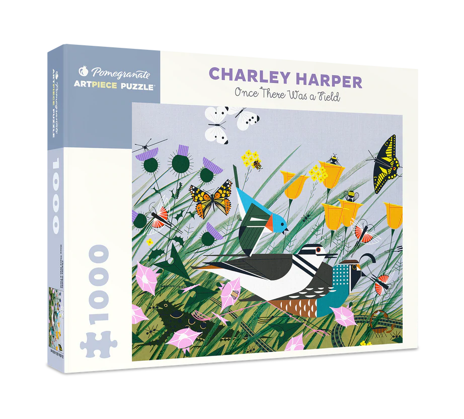 Charley Harper: Once There Was a Field 1,000 Piece Puzzle