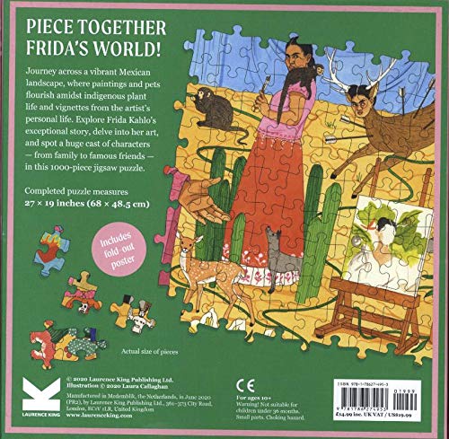 The World of Frida Kahlo 1,000 Piece Puzzle