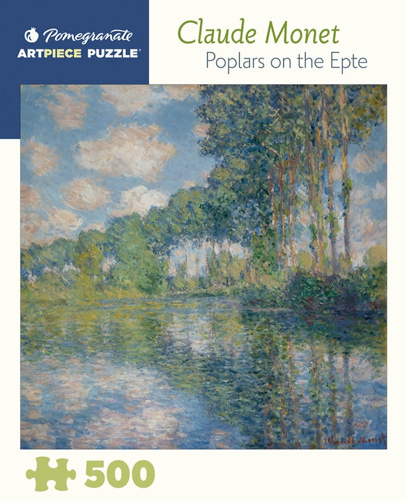 Claude Monet: Poplars on the Epte 500-Piece Jigsaw Puzzle