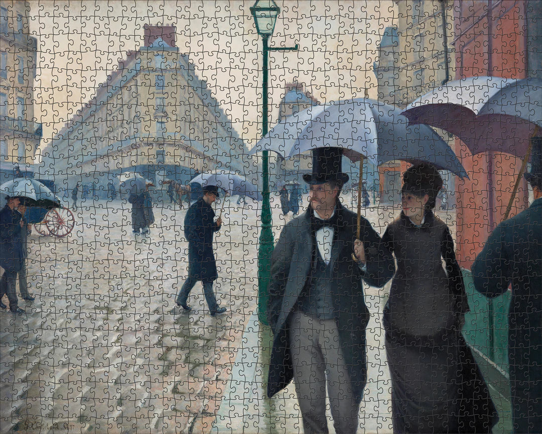 Gustave Caillebotte: Paris Street 1,000-Piece Puzzle