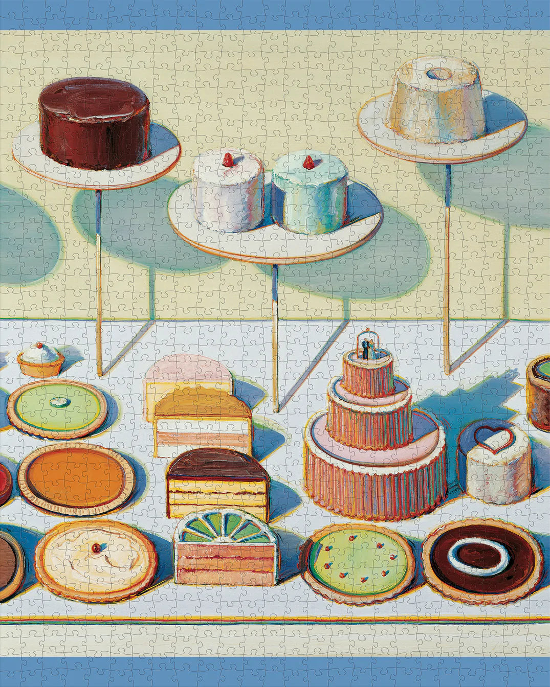 Wayne Thiebaud: Cakes and Pies 1,000-Piece Puzzle
