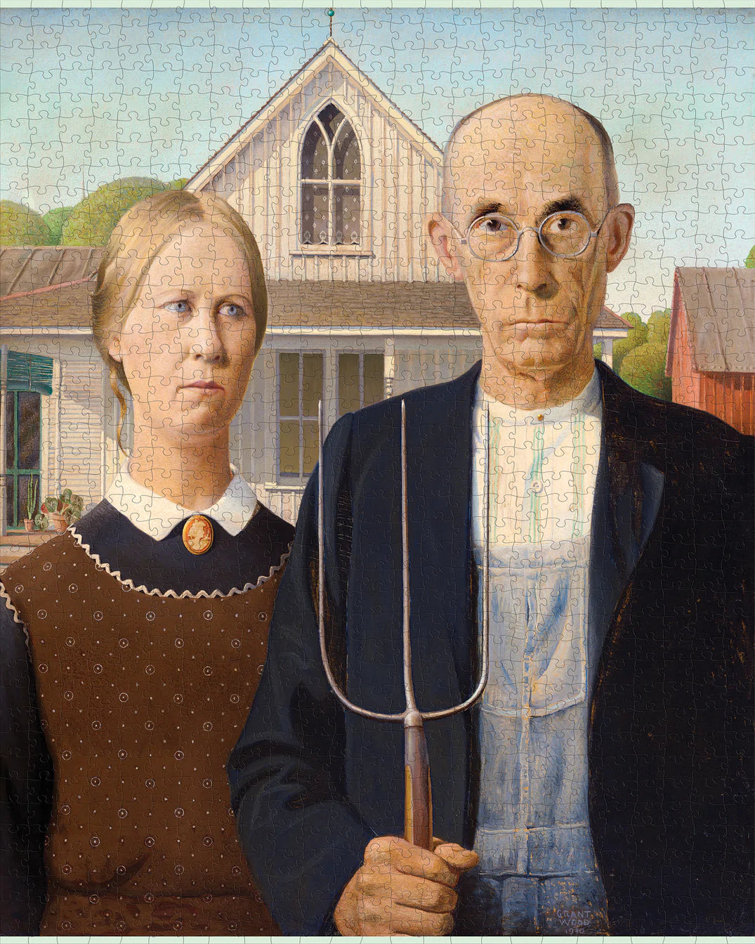 Grant Wood: American Gothic 1,000-Piece Puzzle