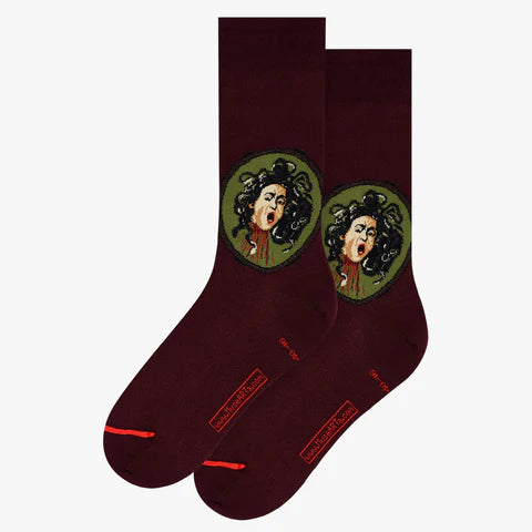 Michelangelo Caravaggio Medusa Socks