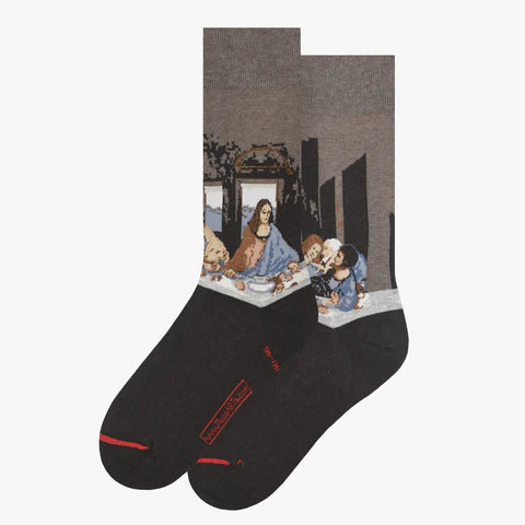 Leonardo da Vinci The Last Supper Socks