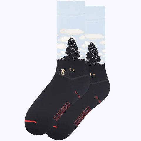 Rene Magritte Empire of Lights Socks