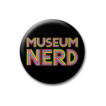Museum Nerd Button