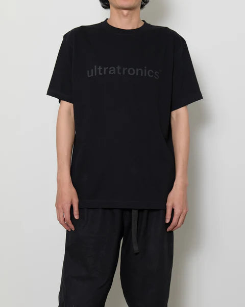 Ryoji Ikeda ultratronics [T-shirt] Black Logo
