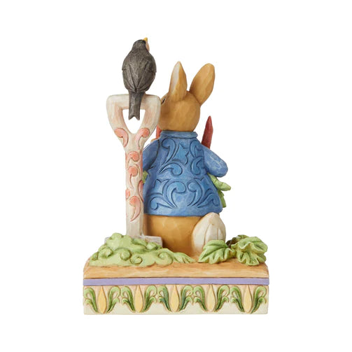 Peter Rabbit in Garden Figurine