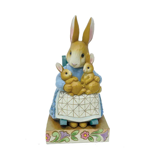 Mrs. Rabbit in Rocking Chair Figurine