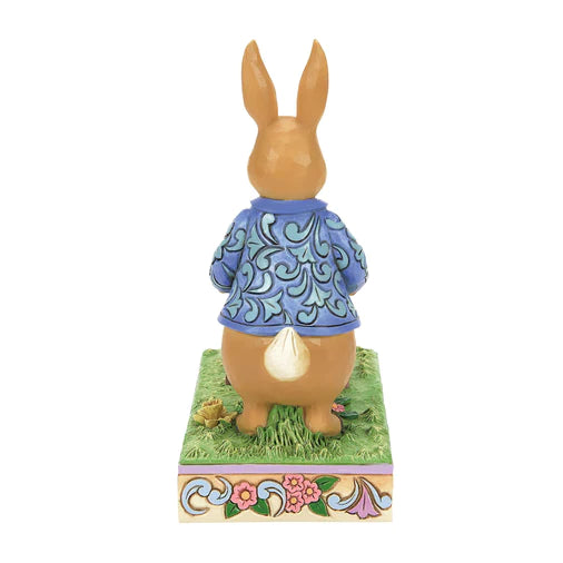 Peter Rabbit with Wheelbarrow Figurine