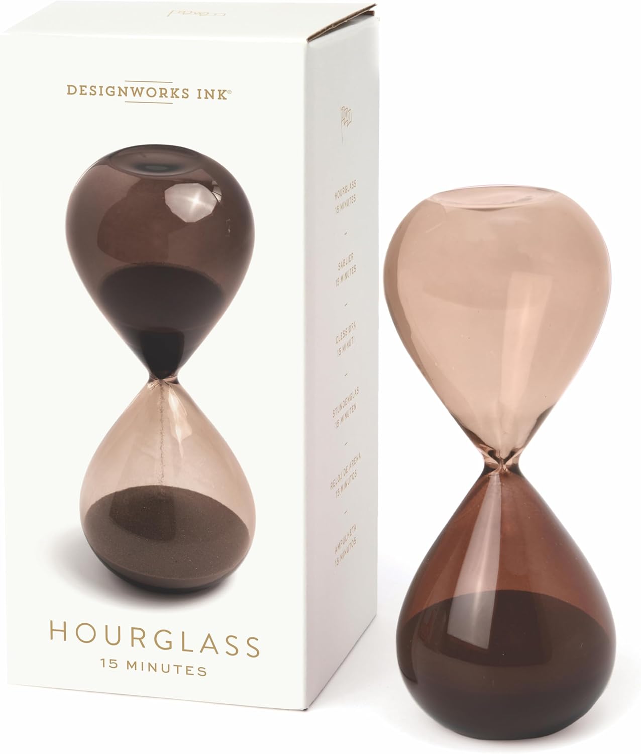 HOURGLASS, 15 MIN - SMOKY QUARTZ