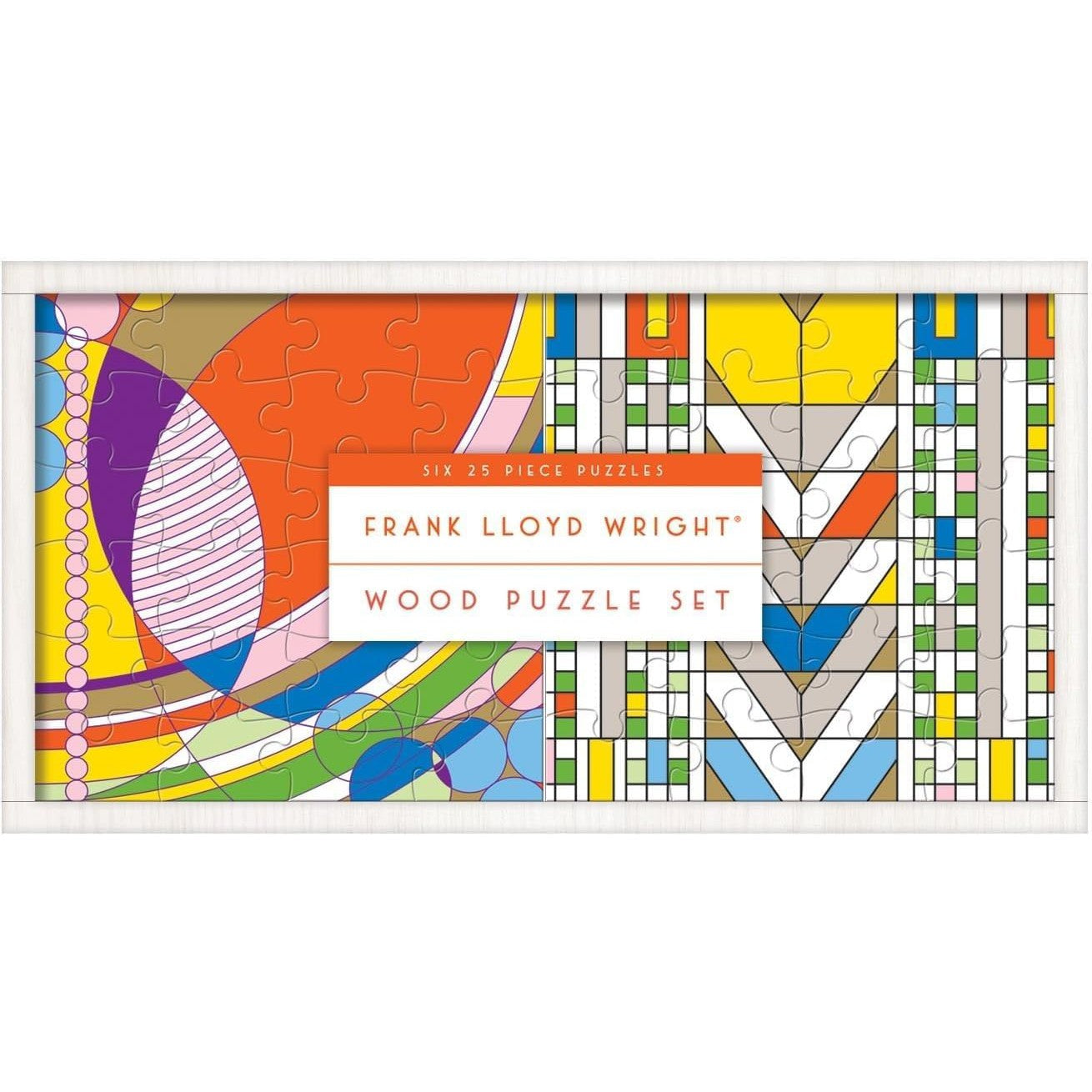 Frank Lloyd Wright Wood Puzzle Set