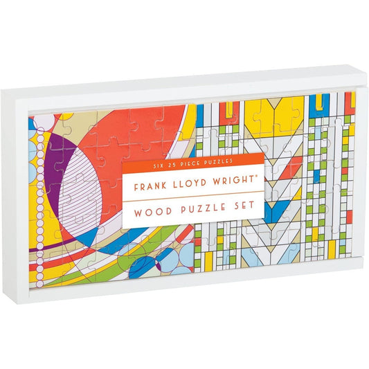 Frank Lloyd Wright Wood Puzzle Set