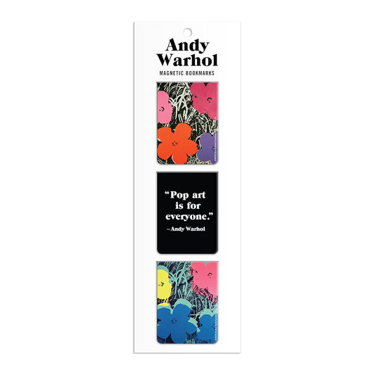 Andy Warhol Flowers Magnet