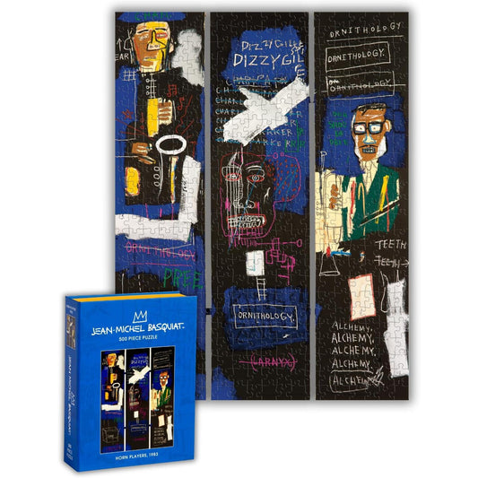 Basquiat Horn Players Puzzle Book