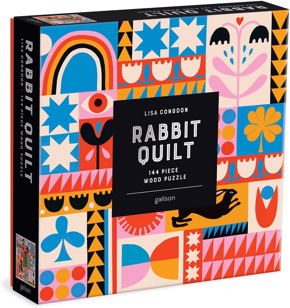 Lisa Congdon Rabbit Quilt Puzzle