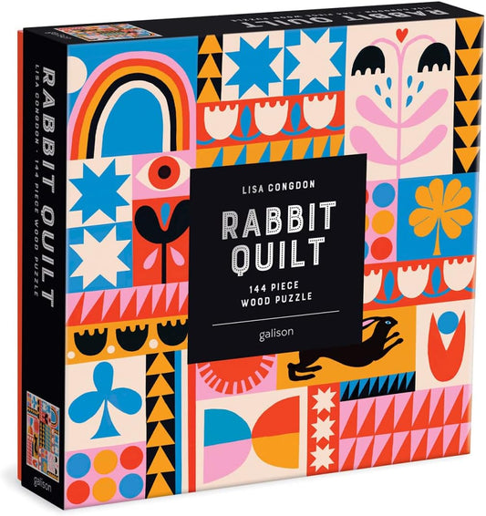 Lisa Congdon Rabbit Quilt Puzzle